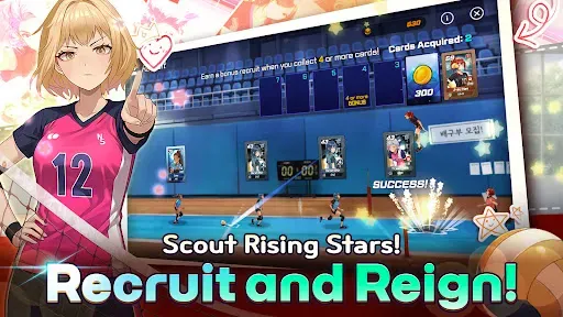 Скриншот 5 — Volley Girls:High School Story