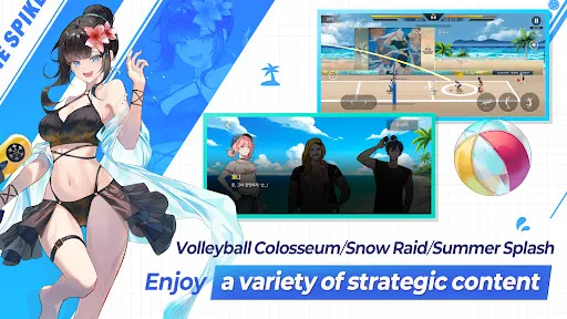 Скриншот 4 — The Spike Cross - Volleyball