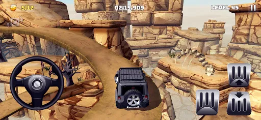 Скриншот 1 — Mountain Climb 4x4 : Оффроуд