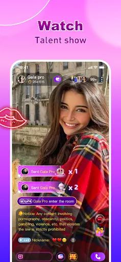 Скриншот 7 — Gala Pro: Video Chat & Call