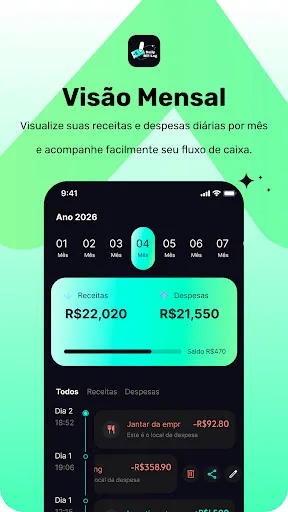 Скриншот 1 — Daily Bill Log