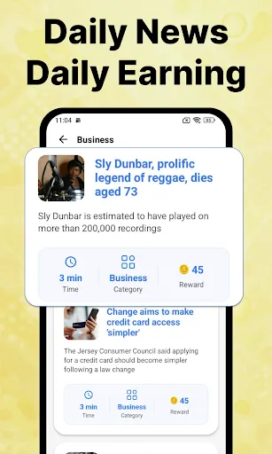 Скриншот 3 — NewsCash: Read to Earn Money