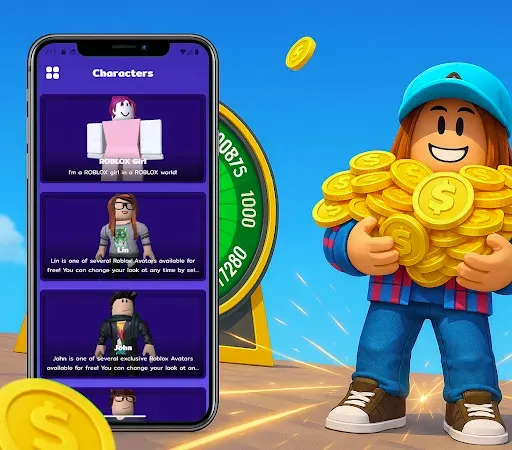Скриншот 4 — Robux and Skins for Roblox