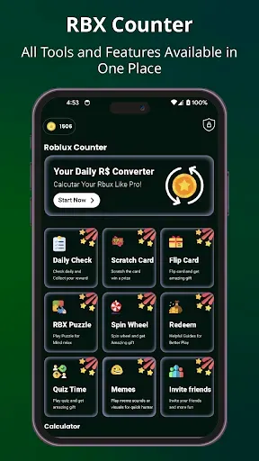 Скриншот 1 — RBX Calc Robox Counter