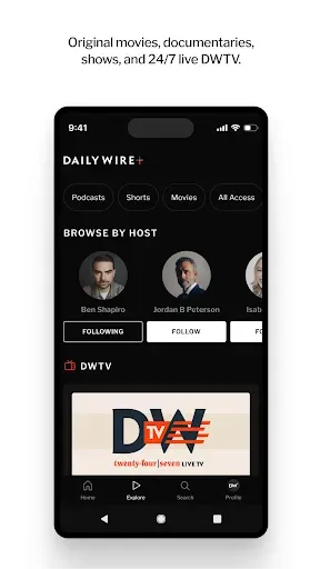 Скриншот 2 — DailyWire+