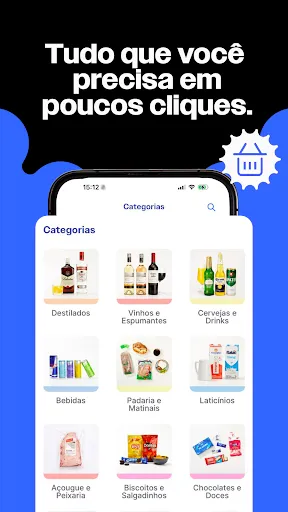 Скриншот 4 — Daki | Mercado em 15 minutos