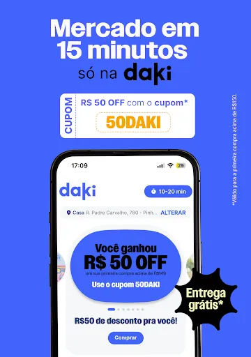 Скриншот 8 — Daki | Mercado em 15 minutos