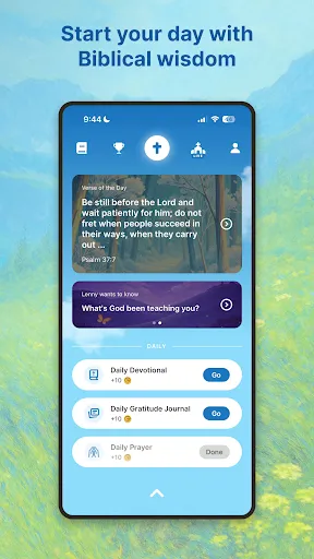 Скриншот 4 — Creed: Your Bible Chat Buddy