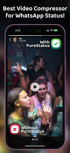 Скриншот 3 — PureStatus: HD статус без блюр