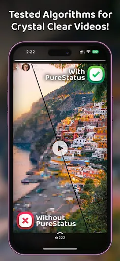 Скриншот 4 — PureStatus: HD статус без блюр