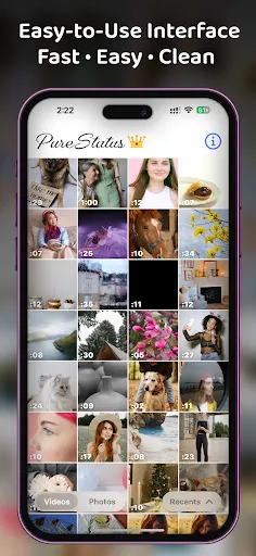 Скриншот 5 — PureStatus: HD статус без блюр