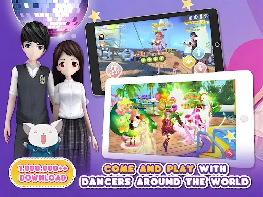 Скриншот 1 — Dance On - Hotsteps Mobile