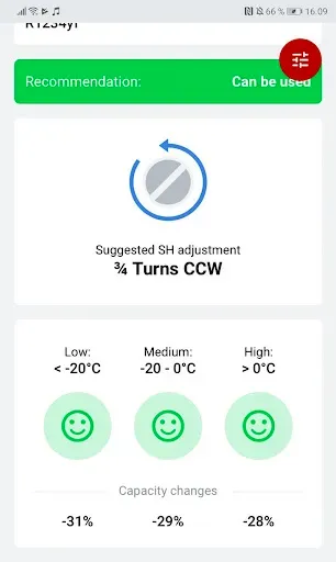 Скриншот 2 — Low-GWP Tool