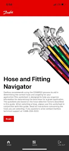 Скриншот 2 — Hose & Fitting Navigator