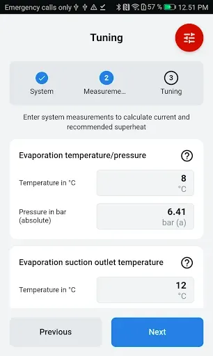 Скриншот 2 — TXV Superheat Tuner