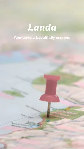 Скриншот 1 — Landa - Travel Tracker