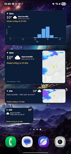 Скриншот 4 — Trockenfenster: Regenradar