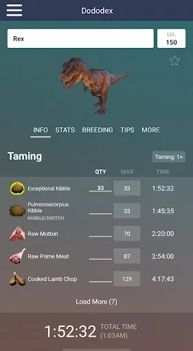 Скриншот 1 — Dododex: ARK Survival Ascended