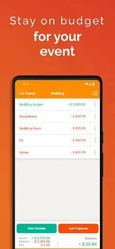 Скриншот 4 — Fudget: Monthly Budget Planner