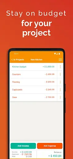 Скриншот 5 — Fudget: Monthly Budget Planner