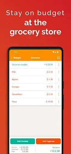 Скриншот 6 — Fudget: Monthly Budget Planner