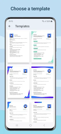 Скриншот 2 — Resume Builder - CV Maker PDF