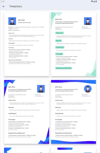 Скриншот 7 — Resume Builder - CV Maker PDF