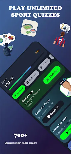 Скриншот 2 — SportIQ - Sports Trivia Game