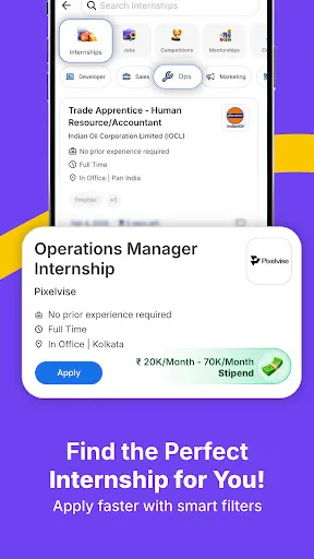 Скриншот 5 — Unstop: Jobs & Internships