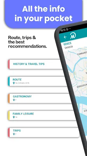 Скриншот 1 — DareMapp: GPS Audio Guide