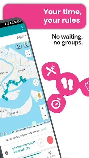Скриншот 2 — DareMapp: GPS Audio Guide