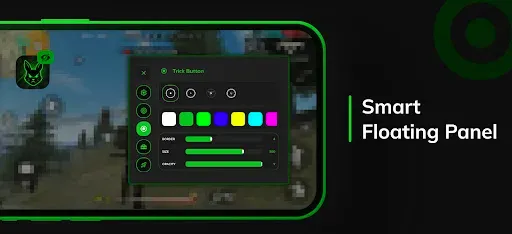 Скриншот 2 — Dark Aura Painel: Verde Coelho