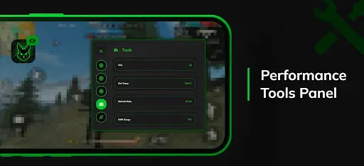 Скриншот 3 — Dark Aura Painel: Verde Coelho