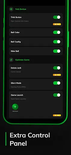 Скриншот 8 — Dark Aura Painel: Verde Coelho
