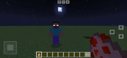 Скриншот 1 — Хоррор Minecraft: Херобрин Мод