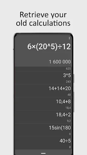 Скриншот 4 — OpenCalc - Calculator