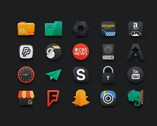 Скриншот 6 — Darko - Icon Pack