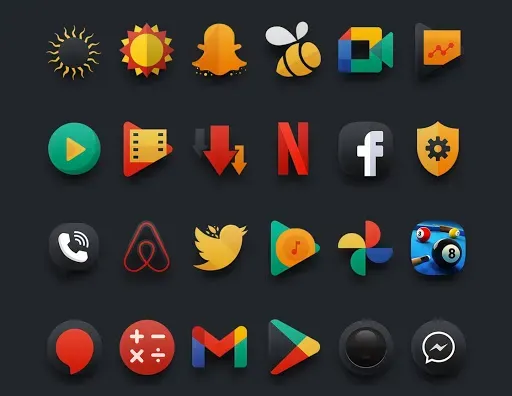 Скриншот 8 — Darko - Icon Pack