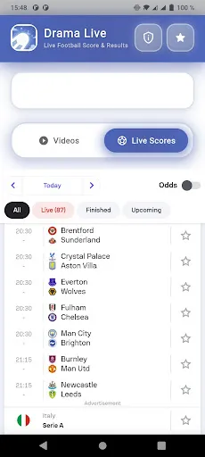 Скриншот 4 — Drama Live: Sports App