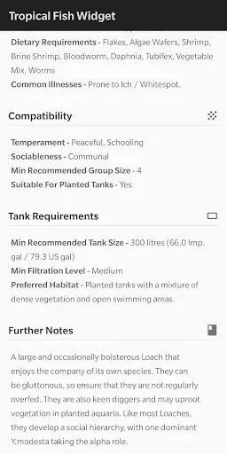 Скриншот 4 — Tropical Fish Widget