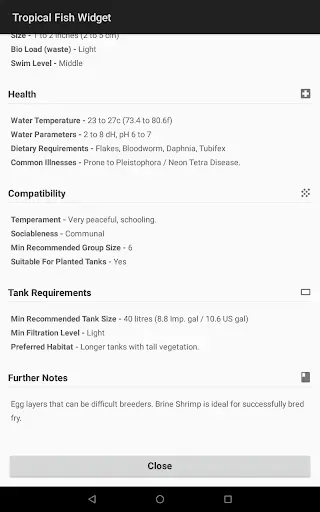 Скриншот 8 — Tropical Fish Widget