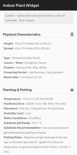 Скриншот 4 — Indoor Plant Widget