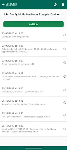 Скриншот 8 — Vet Nurse Quick Reference