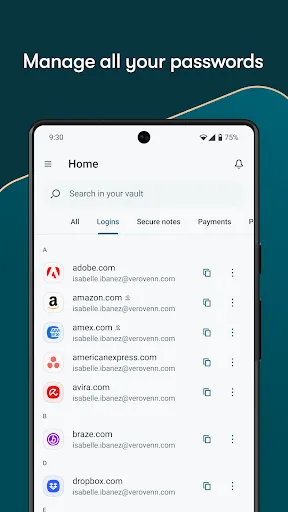 Скриншот 5 — Dashlane Password Manager