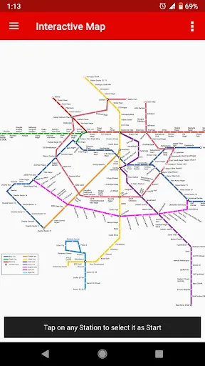 Скриншот 4 — Delhi-NCR Metro
