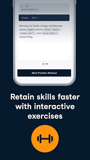 Скриншот 3 — DataCamp: Learn Coding & AI