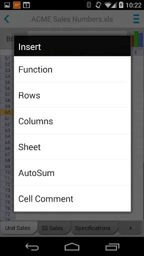 Скриншот 6 — Docs To Go Office Suite