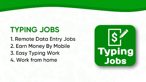 Скриншот 1 — Typing Job : Earn Money Online