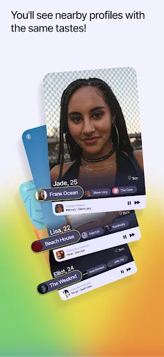Скриншот 2 — Turn Up: Music, Dating & Chat
