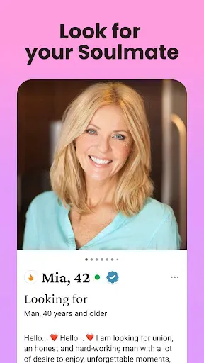 Скриншот 2 — DateMyAge Mature & Senior Date
